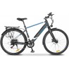 BICI ARGENTO ALPHA NERA/AZZURRA