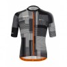 MAGLIA SANTINI CORTA KARMA KINETIC BIANCO NERA