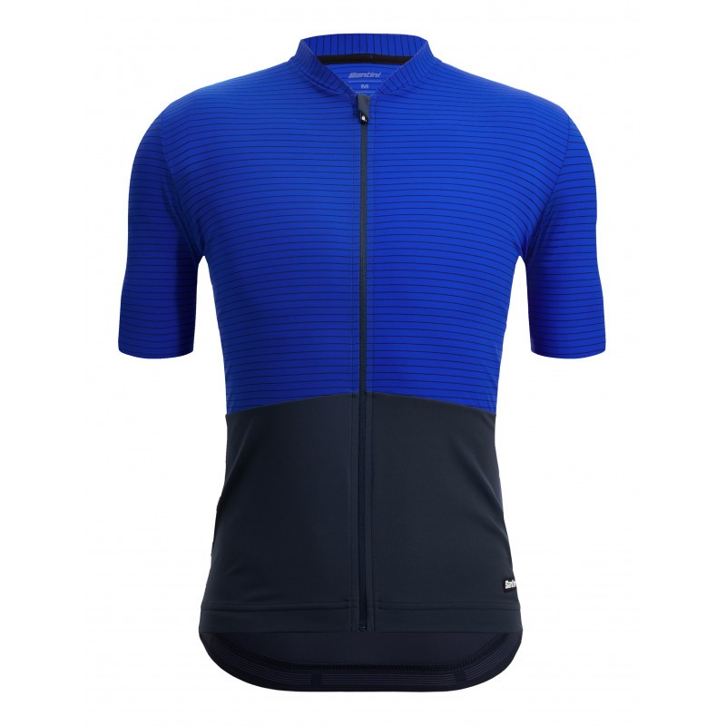 MAGLIA SANTINI COLOR RIGA BLU