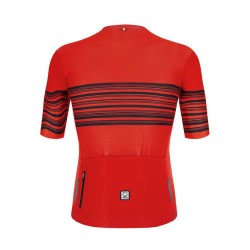 MAGLIA SANTINI CORTA TONO PROFILO RED